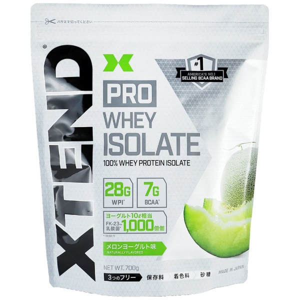 XTEND PRO WHEY ISOLATE【メロンヨーグルト味/700g】 XTEND｜エクステンド 通販 | ビックカメラ.com