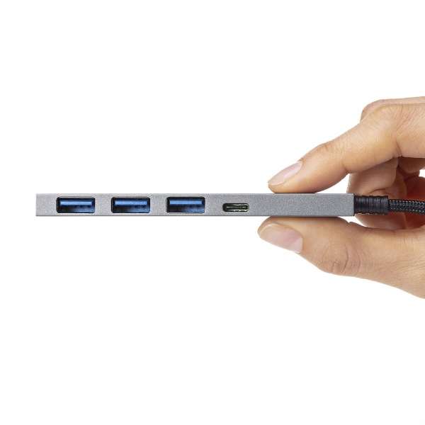 USB-S3H435MS USB-A  USB-C{USB-A ϊnu (Chrome/Mac/Windows11Ή) [oXp[ /4|[g /USB 3.2 Gen1Ή]_6