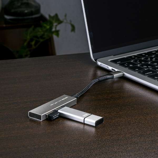 USB-S3TCH24MS USB-C  USB-A ϊnu (Chrome/iPadOS/Mac/Windows11Ή) [oXp[ /2|[g /USB 3.2 Gen1Ή]_2