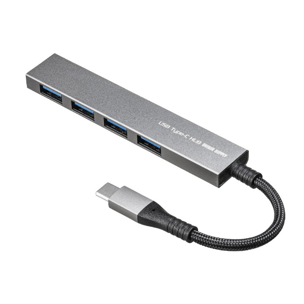 USB-S3TCH25MS USB-C  USB-A Ѵϥ (Chrome/iPadOS/Mac/Windows11б) [Хѥ /4ݡ /USB 3.2 Gen1б]