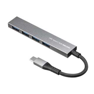 USB-S3TCH25MS USB-C  USB-A ϊnu (Chrome/iPadOS/Mac/Windows11Ή) [oXp[ /4|[g /USB 3.2 Gen1Ή]_1