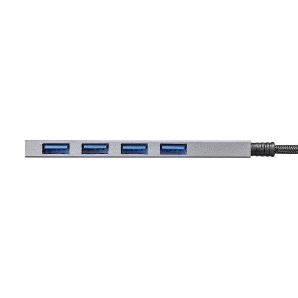 USB-S3TCH25MS USB-C  USB-A ϊnu (Chrome/iPadOS/Mac/Windows11Ή) [oXp[ /4|[g /USB 3.2 Gen1Ή]_4