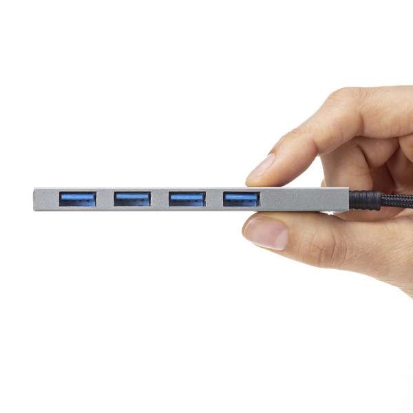 USB-S3TCH25MS USB-C  USB-A ϊnu (Chrome/iPadOS/Mac/Windows11Ή) [oXp[ /4|[g /USB 3.2 Gen1Ή]_6