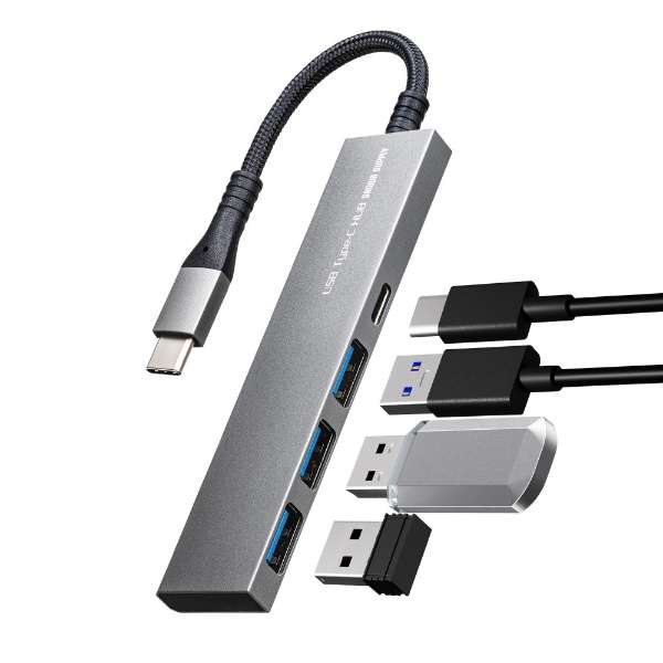 USB-S3TCH50MS USB-C  USB-C{USB-A ϊnu (Chrome/iPadOS/Mac/Windows11Ή) [oXp[ /4|[g /USB 3.2 Gen1Ή]_10