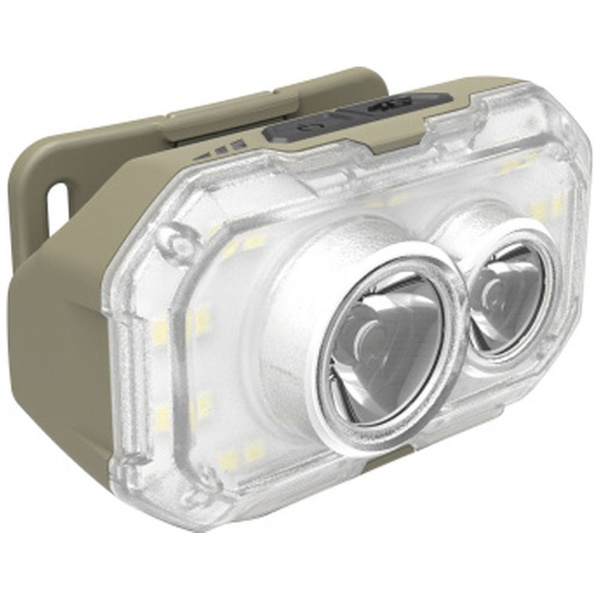 ヘッドライト HEADY+ TAN CLC-470 [LED /充電式 /防水対応] 【処分品の 