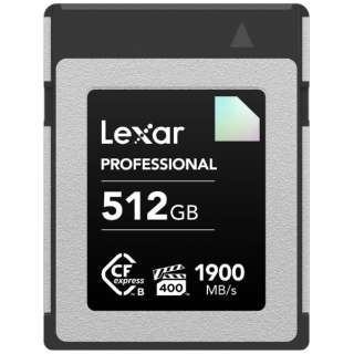 LCXEXDM512G-RNENJ Lexar CFexpressJ[h Type-B 512GB DIAMOND LCXEXDM512G-RNENJ [512GB]
