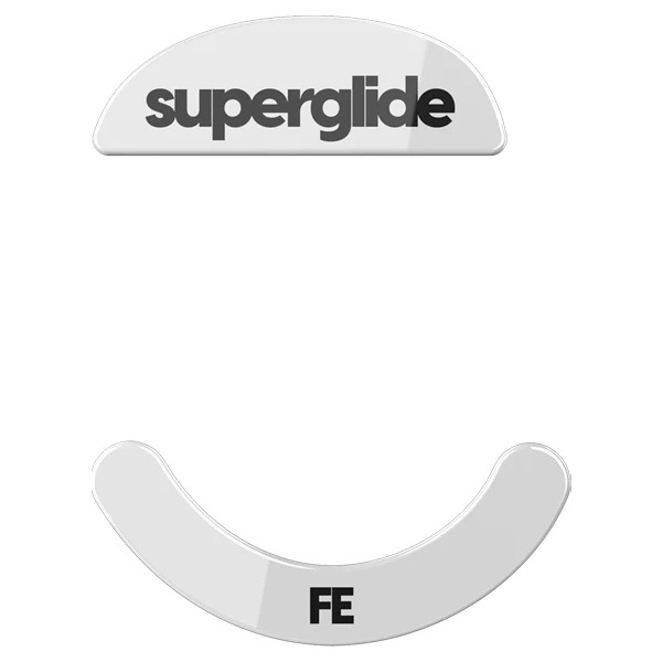 マウスソール〕Superglide Glass Skates for Xlite Wireless ホワイト