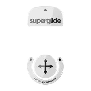 〔マウスソール〕Superglide For Logicool GPRO X SUPERLIGHT ホワイト LGSSGW