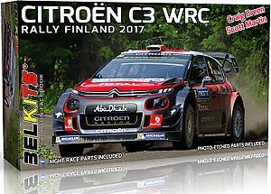 1/24 シトロエン C3 WRC 2017 フィンランドラリー（グラベル仕様