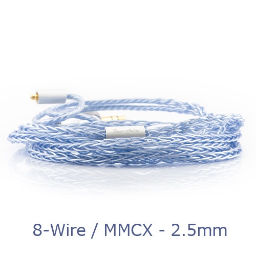 リケーブル Silversonic MKVI 8-Wire - MMCX - 2.5mm BEA-6707