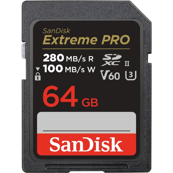 SanDisk Extreme PRO UHS-II V60 SDSDXEP-064G-JNJIP [Class10 /64GB]