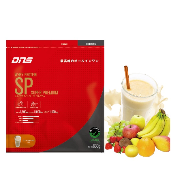 【DNS】ホエイプロテインSP★フルーツミックス風味（1kg ×2袋）