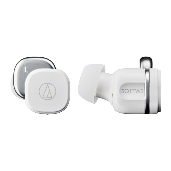 完全ワイヤレスイヤホン ホワイト ATH-SQ1TW2 WH [ワイヤレス(左右分離) /Bluetooth] オーディオテクニカ｜ audio-technica 通販
