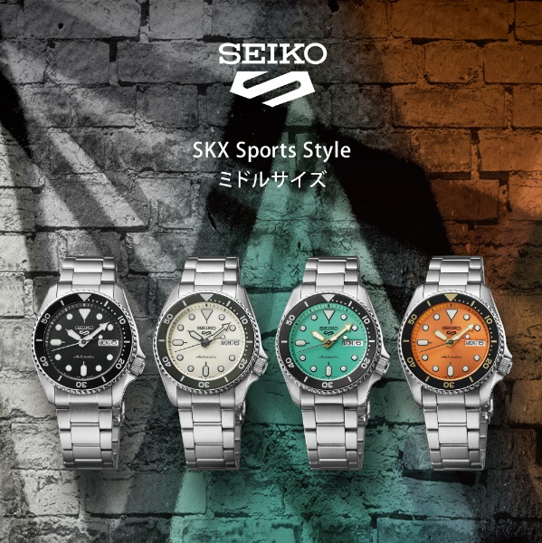 SEIKO 5 sports  自動巻　ダイバー　　　腕時計