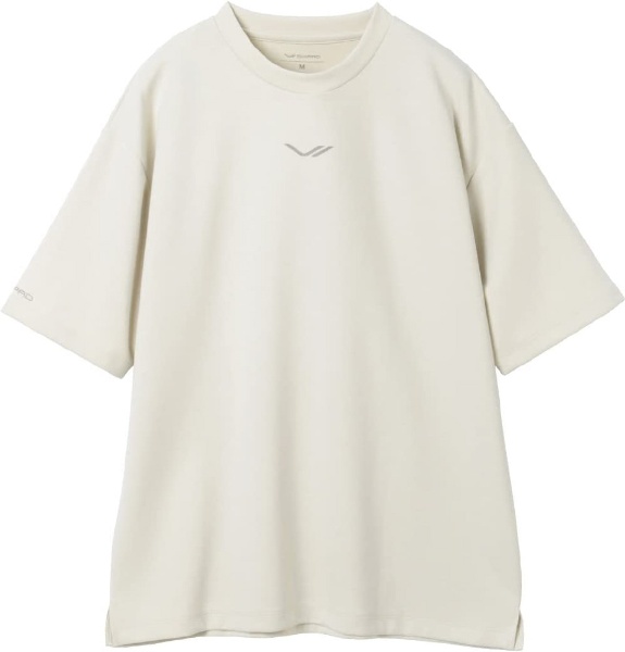 シックスパッド リカバリーウェア オーバーサイズティーシャツ Sサイズ（ベージュ） MTG SIXPAD Recovery Wear  Oversized T-Shirt S size