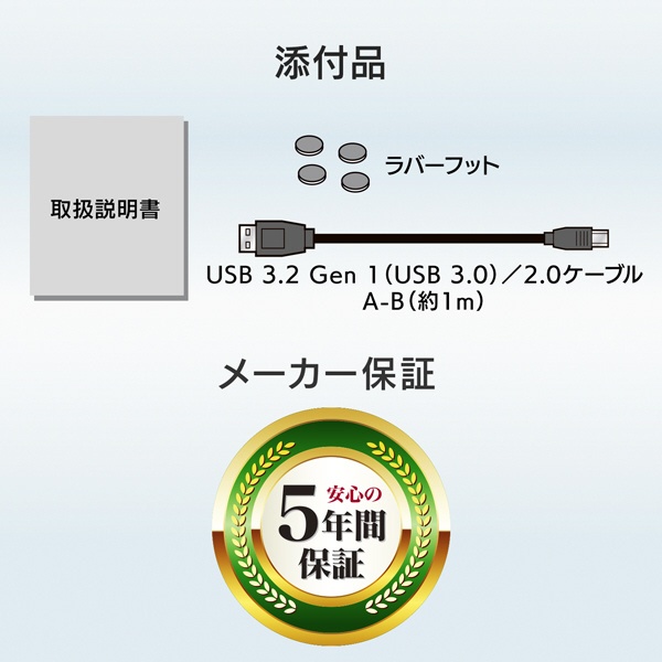 HDJA-UTN1/LDB 外付けHDD USB-A接続 「BizDAS」LAN DISK H/X/A専用