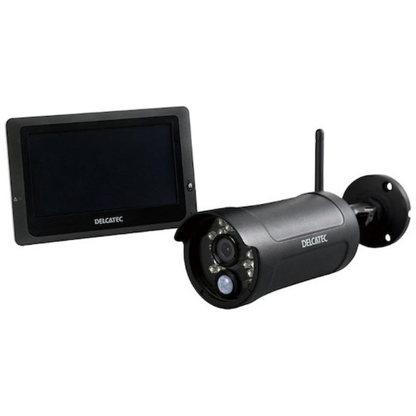 ワイヤレスフルHDカメラセット 7インチモニター カメラIP66 電池レス仕様 WSS7M2CL