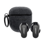 完全ワイヤレスイヤホン QuietComfort Earbuds II Triple Black QCEBIIBK+FABCOVER [ワイヤレス(左右分離) /Bluetooth /ノイズキャンセリング対応]