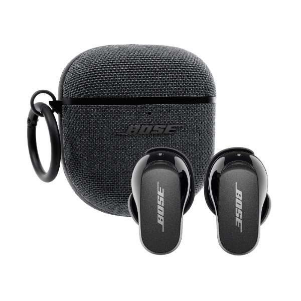 完全ワイヤレスイヤホン QuietComfort Earbuds II Triple Black QCEBIIBK+FABCOVER [ワイヤレス(左右分離) /Bluetooth /ノイズキャンセリング対応]_1