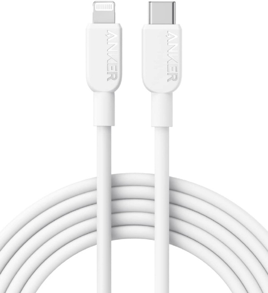 Anker USB-C & ライトニングUSB オーディオアダプター White A8178021 