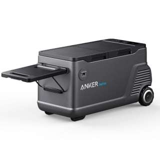Anker EverFrost Powered Cooler 50 バッテリー搭載ポータブル冷蔵庫(53L) グレー A17A25M1