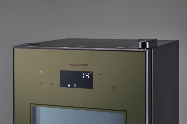 低温冷蔵クーラー ZERO CHILLED カーキ OSK9-KH [9本 /右開き] 《基本