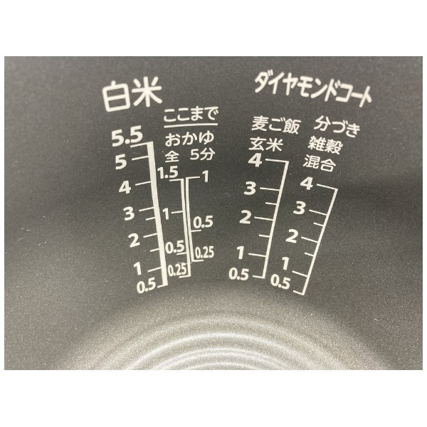 炊飯器 炎匠炊き グランホワイト RC-10VXV(W) [5.5合 /圧力IH] 東芝