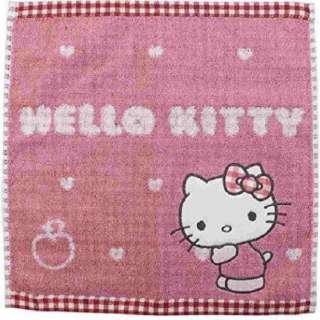 三丽鸥Hello Kitty可爱的苹果飞翔距离毛巾(约30*30cm)