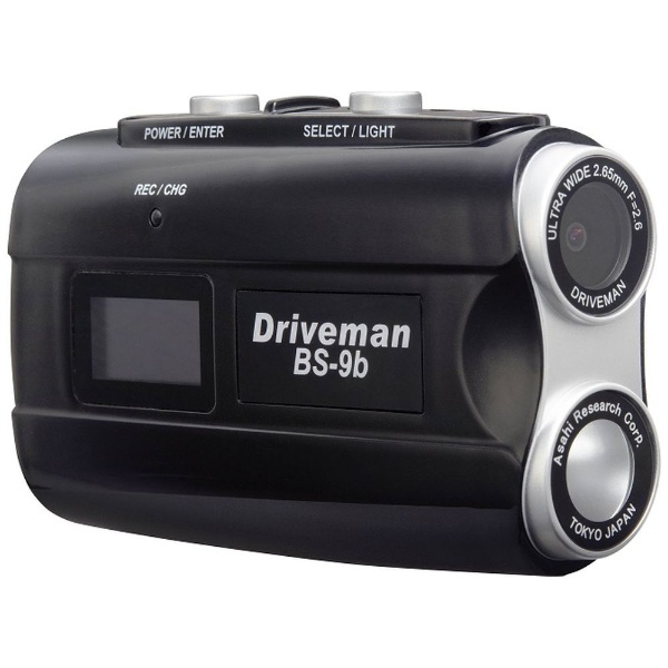 バイク用ドライブレコーダー Driveman ブラック BS9BE32GB