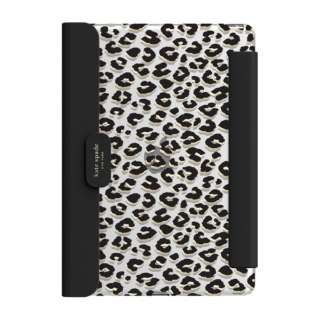10.2C` iPadi8/7jp KSNY iPad Protective Folio Leopard Black KSIPD-128-LEP