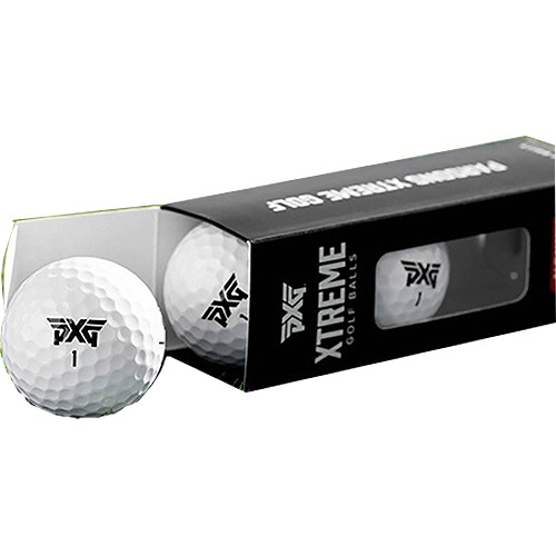 PXG Xtreme Premium Golf Balls ゴルフボール スリーブ（3個入）ホワイト PXG [3球（1スリーブ） /デュアル系]  【返品交換不可】
