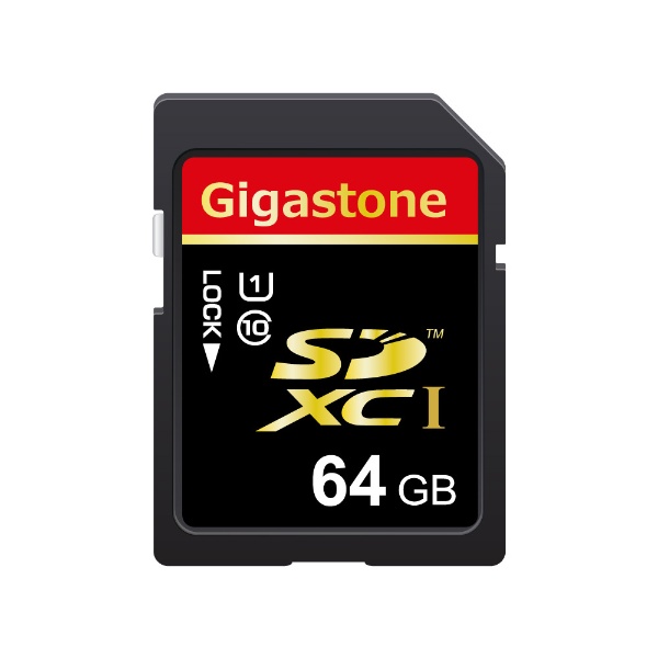 SDカードC10クラス/64GB GJSX/64U [Class10 /64GB] Gigastone｜ギガ ...