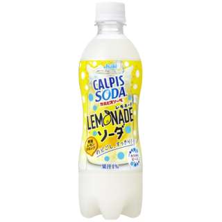 カルピスソーダレモネードソーダ 500ml 24本【炭酸】