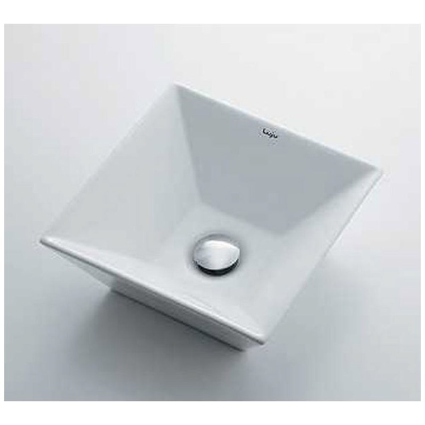 カクダイ 角型手洗器  アーモンド 493-145-LD - 4