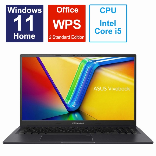 Ρȥѥ Vivobook 15X ǥ֥å K3504ZA-BQ064W [15.6 /Windows11 Home /intel Core i5 /ꡧ16GB /SSD512GB /WPS Office /2023ǯ4ǥ]