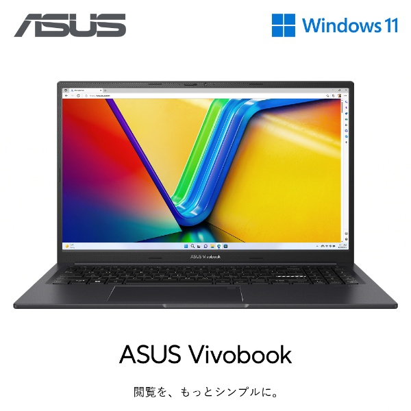 ノートパソコン Vivobook 15X インディーブラック K3504ZA-BQ064W