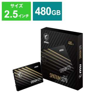 S78-440E350-P83 SSD SATAڑ SPATIUM S270 [480GB /2.5C`] yoNiz