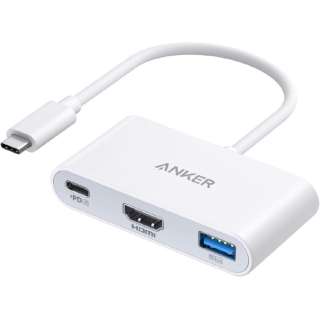 fϊA_v^ [USB-C IXX HDMI /USB-A{USB-CXd /USB Power DeliveryΉ /90W] 4KΉ(Chrome/iPadOS/Mac/Windows) zCg A8339N21