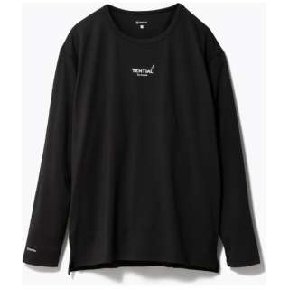 Mesh(网丝)T恤(长袖子)_23SS(M码)BAKUNE(貘)黑色