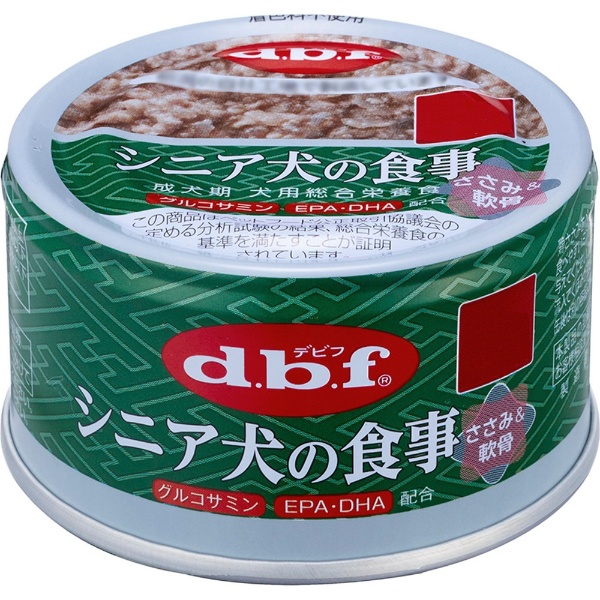 dbf シニア犬の食事 ささみ&軟骨 85g 72缶-