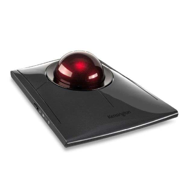 支持鼠标轨迹球Slimblade Pro(Mac/Windows11的)黑色K72081JP[光学式/有线/无线电(无线)/8按钮/Bluetooth、USB]_1]