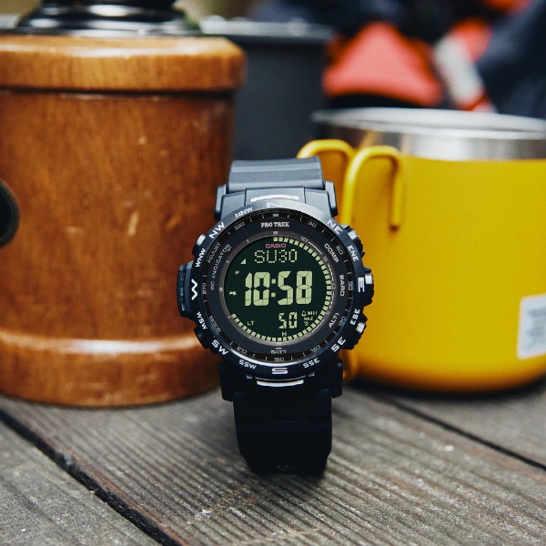 ソーラー電波時計】PRO TREK（プロトレック）クライマーライン PRW-35Y-1BJF カシオ｜CASIO 通販 | ビックカメラ.com