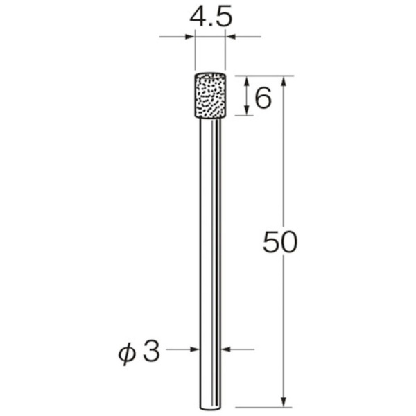 リューター 機械研削用軸付電着ボラゾン砥石（インターナル研削用）N5345 N5345 リューター｜Leutor 通販 | ビックカメラ.com