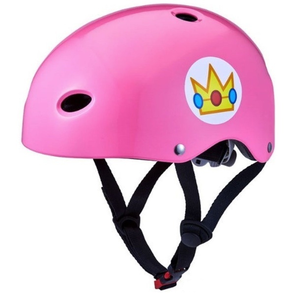 子供用ヘルメット マリオカートキッズヘルメットS(頭周50～54cm/ピンク) あさひ｜asahi 通販