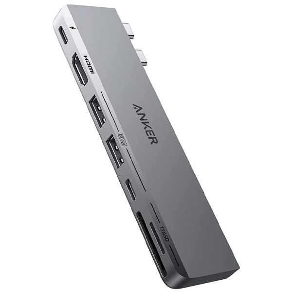SSD 2TB内蔵［USB-C＋USB-A オス→メス カードスロットｘ2 / USB-Aｘ2