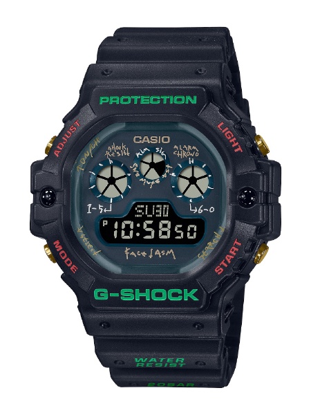 時計新品 G-SHOCK DW-5900FA-1JR FACETASM コラボ