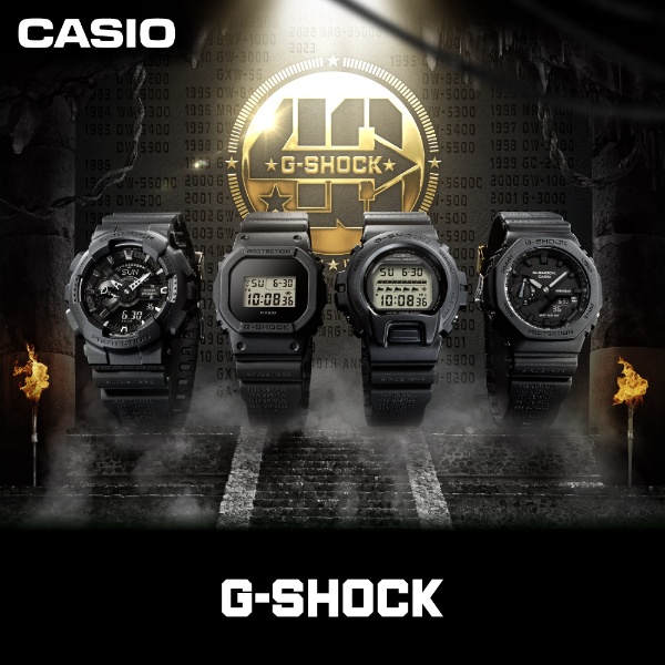 G-SHOCK（Gショック） 40th Anniversary REMASTER BLACK（リマスター