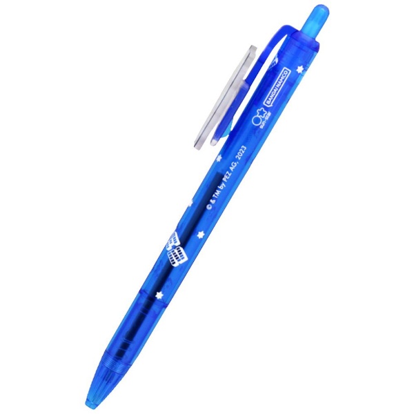 PEZ（ペッツ） プレート付ボールペン ブルー(インク色：黒) S4652720 