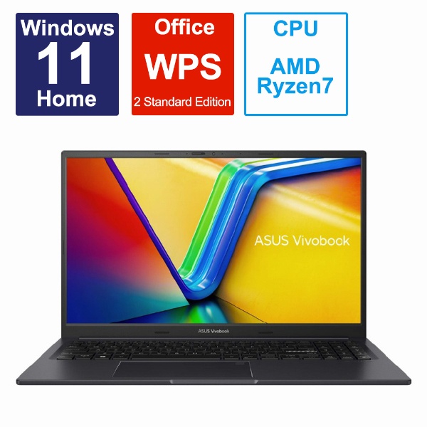 Ρȥѥ Vivobook 15X OLED ǥ֥å M3504YA-L1154W [15.6 /Windows11 Home /AMD Ryzen 7 /ꡧ16GB /SSD512GB /WPS Office /2023ǯ4ǥ]