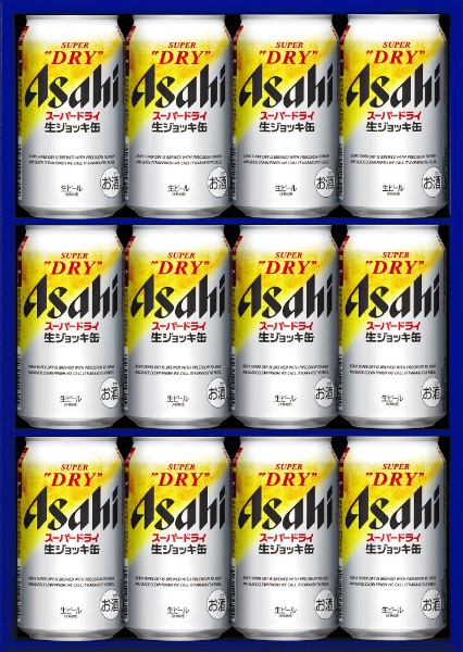 スーパードライ生ジョッキ缶セット SDJ-3【ビールギフト】 アサヒ 